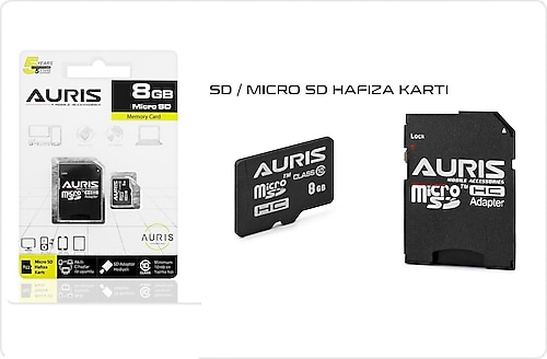 AURİS 8GB HAFIZA KARTI
