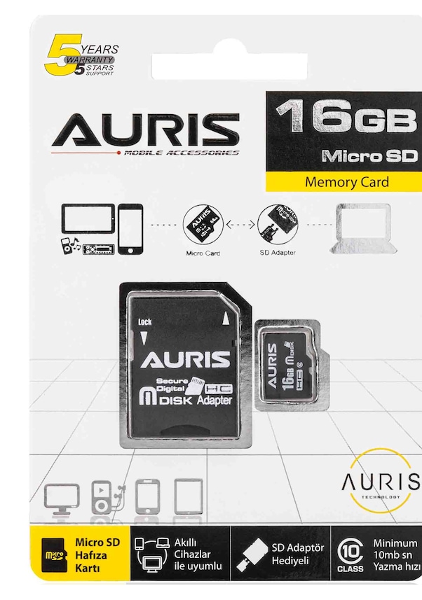 AURİS 16GB HAFIZA KARTI