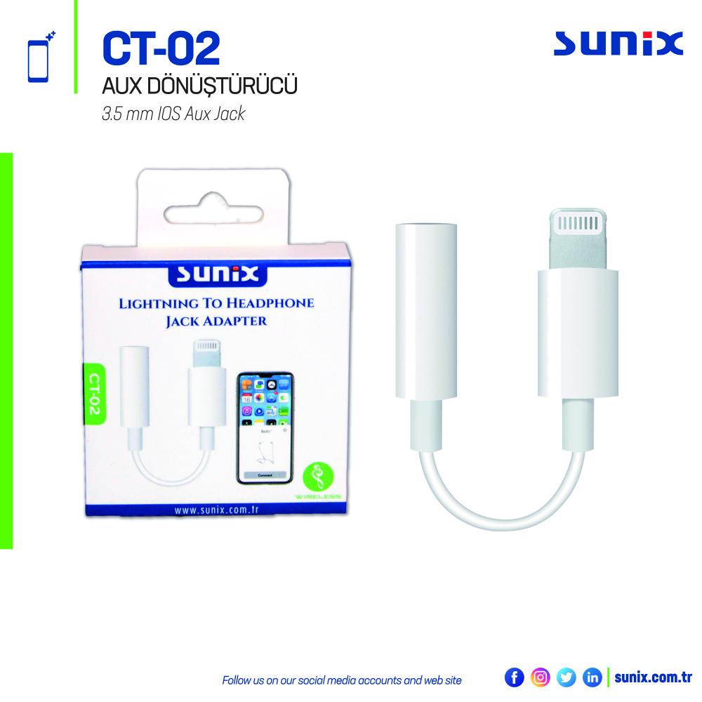 SUNİX CT02 JACK ADAPTÖR
